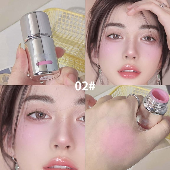 Blush Natural Makeup Light And Transparent Lasting Natural Color Low Saturated Liquid Blush.
