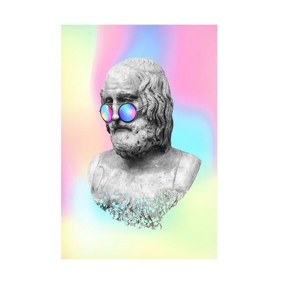 Trademark Fine Art Fadil Roze Vangelis Canvas Wall Art