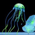 thumbnail image 3 of Floating Jelly Fish Glowing Effect Aquarium Tank Ornament Fish I6M0, 3 of 4