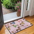 thumbnail image 2 of Colorful Funny Dachshund Door Rugs,Washable Non Slip Door Mats Indoor,Decorative Door Mats,Entry Mat Indoor for Entrance,Bedroom,Kitchen,Bathroom,30"x17", 2 of 6