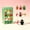 ramdon-Mini Elf Ornament 1pcs, variant on CEklwe Mini Elf Ornament Random Christmas Collectible Ornament Handmade Blind Box Doll Xmas Tree Hanging Pendant Decorations,1PC