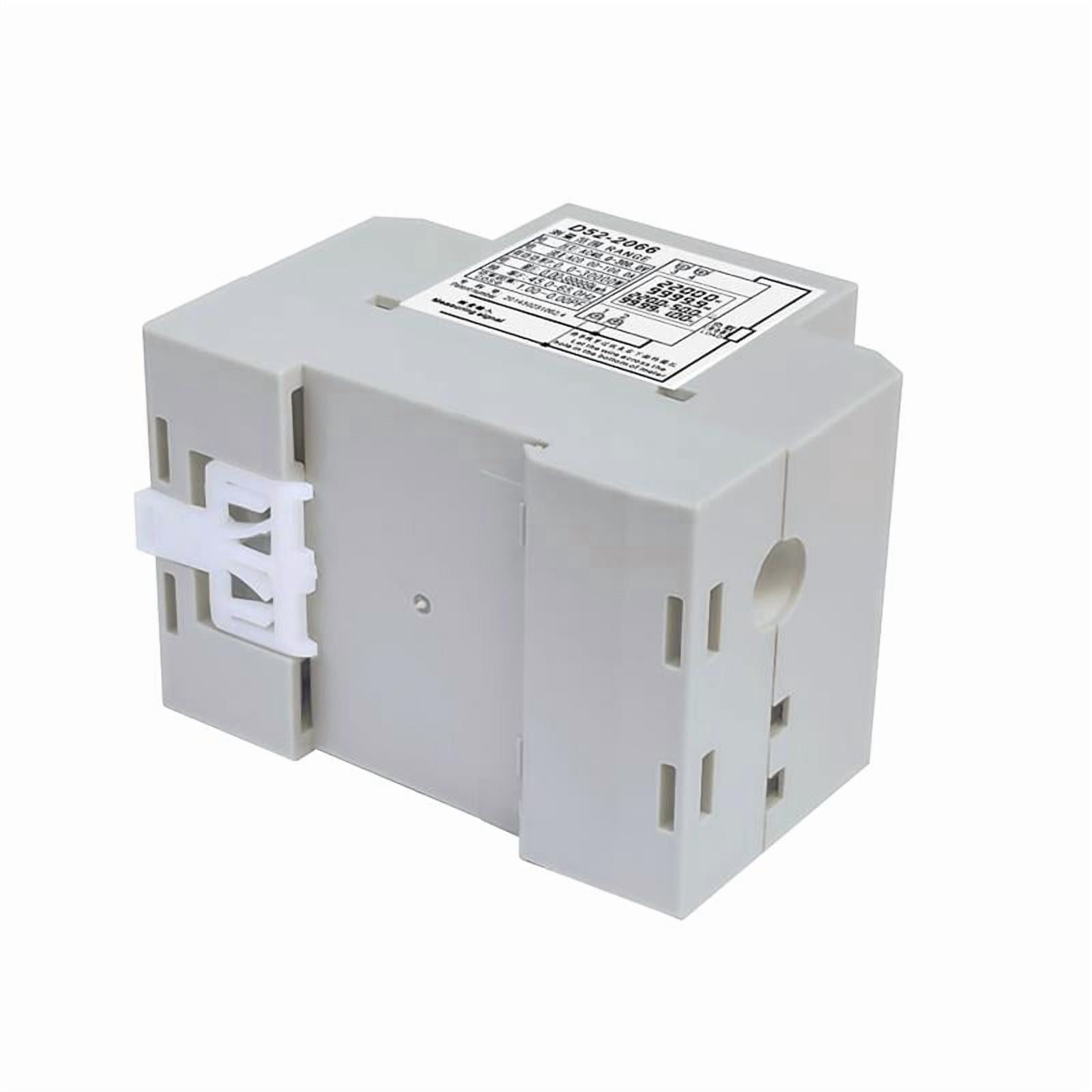 Din rail AC Monitor 6IN1 110V 220V 380V 100A Voltage Current Power Factor