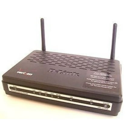 D-Link DSL Wireless N ADSL2+ Modem Router Model DSL-2750B Verizon ver: