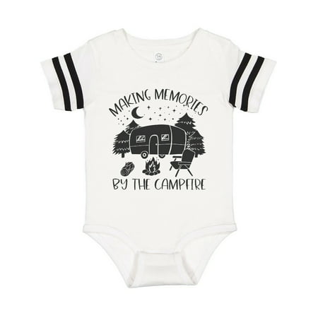 

Inktastic Making Memories By The Campfire Gift Baby Boy or Baby Girl Bodysuit
