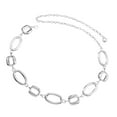 thumbnail image 3 of Cadena de cintura delicada con dijes, joyería de moda para fiestas, vestidos de novia para mujeres y niñas., 3 of 8