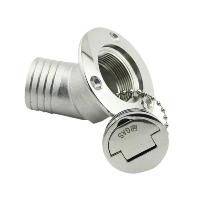 Tapón de llenado genérico para cubierta de barco, accesorios marinos para manguera de 38mm, práctico y resistente acero inoxidable para tractores de Para
