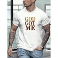 thumbnail image 2 of men's versatile T-shirt, high-end men's fashion casual printed short-sleeved trendy top, 2 of 6