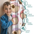 thumbnail image 3 of Blackout Kids Curtains,Cartoon Pug Dog Childrens Insulated Curtains Set Of 2,Bedroom Essentials,Toddler Room Decor 52"x63"(132x160cm), 3 of 4