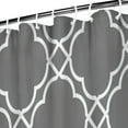 thumbnail image 3 of Gray Geometric Pattern Shower Curtain 72"x72" ,Bathroom Decorative Shower Curtains Set with 12 Hooks,Modern Waterproof Washable Shower Curtain, 3 of 6