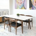 thumbnail image 4 of Home Square 5 Piece Dining Set with Dining Table & 4 Dining Chairs, 4 of 16