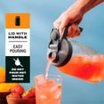 thumbnail image 2 of Tarro de cristal Pitcher County Line Kitchen, 2 litros, color lavanda, 2 of 6