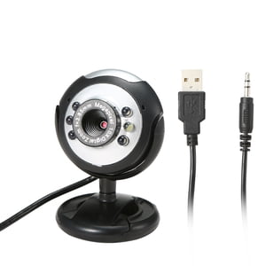 Amdohai 640P Webcam Live Streaming Webcam avec Microphone 360 Degré Rotation USB Caméra Web pour PC Ordinateur portable Webcam pour la vidéo conférence réunion de jeux bureau