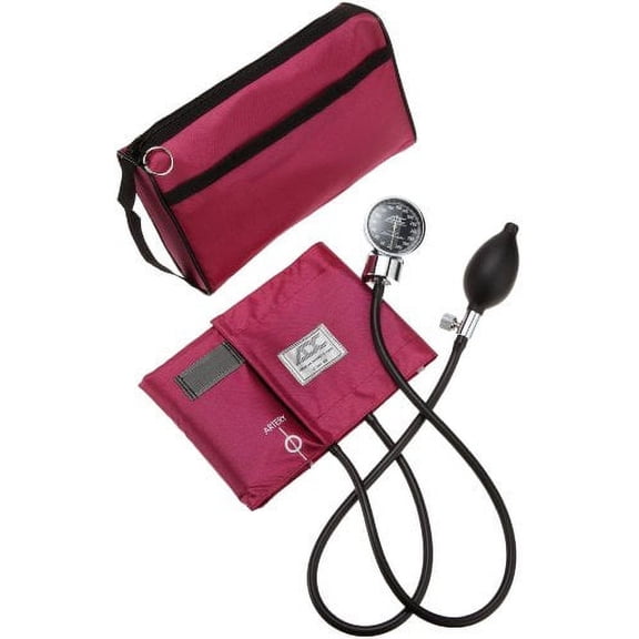 DIAGNOSTIX Aneroid Sphyg, Adult, Magenta, Disp pkg ADC778-11AM