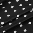 thumbnail image 6 of Meichang Dresses for Women Long Sleeve Collar Button Down Maxi Shirt Dresses Trendy Polka Dot Print Long Beach Dresses with Pockets Black L, 6 of 8