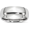 thumbnail image 1 of Cobalt Polished 7mm Half Round Band (Size 12.5) Made In China cc27-12.5, 1 of 5