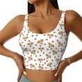 thumbnail image 2 of Uemuo Labrador Retriever Dog Pattern Women's Sports Bra - High Impact Support, Breathable, and Comfortable Athletic Bra for Running, Yoga, and Workouts, 2 of 9