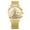 Gold, variant on MEGIR Luxury Men Quartz Watch Steel Mesh Strap Sport Military Business Wristwatch with Chronograph