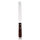 thumbnail image 1 of Cateissary Espátula para glaseado de acero inoxidable, espátula para hornear pasteles, crema, mantequilla, repostería profesional, más suave, Type10 NO10, 1 of 5