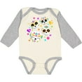 thumbnail image 3 of Inktastic Decorative Skull Party for Day of the Dead Boys or Girls Long Sleeve Baby Bodysuit, 3 of 5