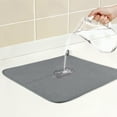 thumbnail image 3 of Unique Bargains Absorbent Microfiber Kitchen Drying Mat 17.7*15.7 in Gray, 3 of 6