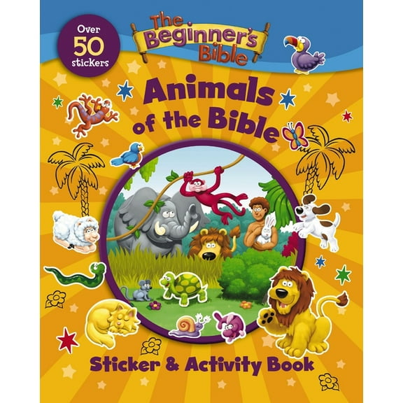 Beginner's Bible The Beginner's Bible Animals of the Bible Sticker and Activity Book, (Paperback)