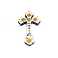 thumbnail image 3 of Milltown Merchants Ocean Blue Iridescent Mosaic Tile 4/10 Inch (3 lbs), 3 of 3