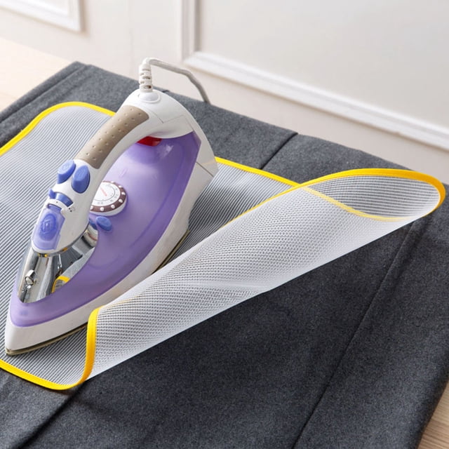 OULII 10Pack Washable Ironing Pads Protective Cloth Multi Polyester Avoid and Shine for Household Users