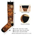 thumbnail image 3 of FORMRS Womens Knee High Socks Casual Long Thick Travel Daily Wear, 1 Pair, Fall Pattern, 3 of 6