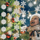 thumbnail image 4 of FloreceBien 40 adornos de copo de nieve con purpurina, copos de nieve de plástico, decoración colgante de Navidad para decoración de árbol de Navidad, 4 of 5
