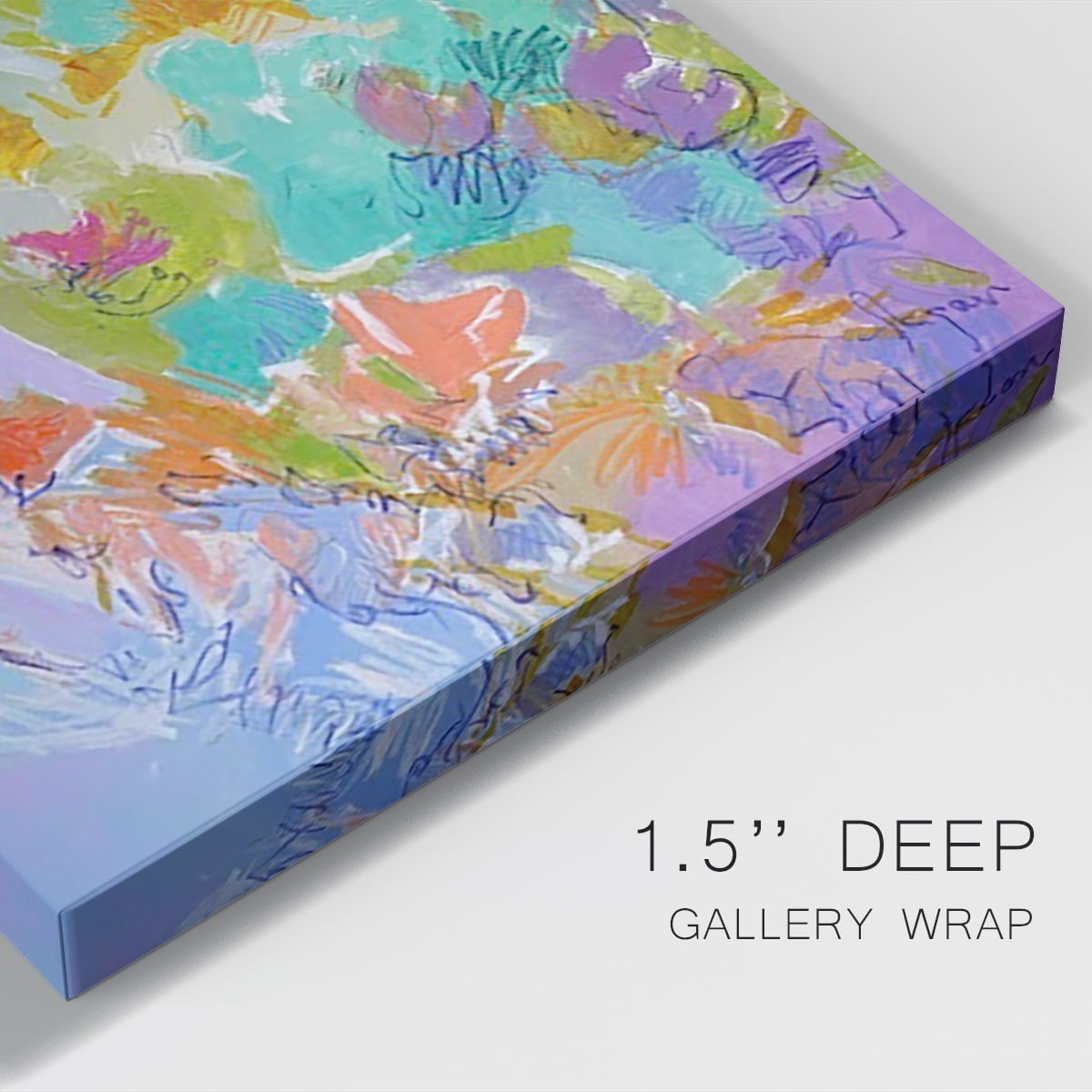 Let Me Bloom I Am Premium Gallery Wrapped Canvas - Ready to Hang