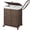 Brown, variant on Rolanstar 90L Laundry Hamper with Wheels, No Install Needed, Divided Handwoven Hampers & 2 Removable Liner Bags, Synthetic Rattan Clothes Laundry Basket with Lid & Handles, Foldable Hampers Gray