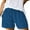 Blue, variant on YOTMKGDO Linen Shorts for Women Casual Summer Shorts Plus Size High Waisted Loose Fit Drawstring Short Pants with Pockets, Linen Shorts (Red, L)