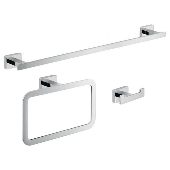 Gedy by Nameeks Atena 3 Piece Bathroom Hardware Set