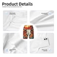thumbnail image 5 of Cauagu Western Desert Cactus Ram Skull Print Swim Trunks for Men,Youth Boys Swim Shorts Compression Liner Beach Shorts Boys' Swimming Shorts 7-20 Years Bathing Suit-Small, 5 of 7