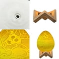 thumbnail image 6 of Niyofa 3D Printing Creative Night Light 3D Print Dinosaur Egg Light 16 Color Remote Control USB Charging LED Bedside Lamp Rechargeable LED Touch Lamp for Bedroom Table Home Decoration, 6 of 11