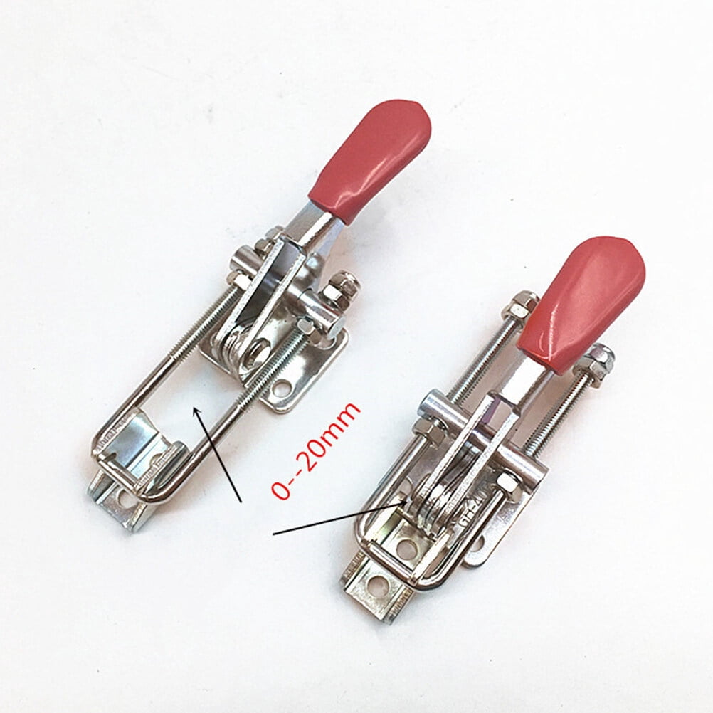 2 Count Vertical Toggle Clamp Cabinet Locks Baby Proofing Door Latch Tool Latches