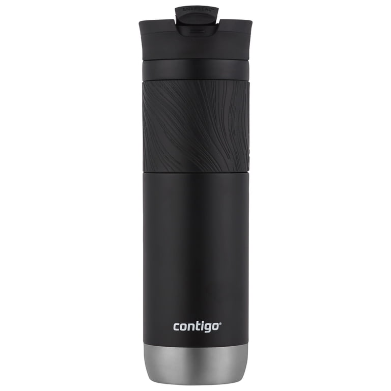Contigo Byron 2.0 Stainless Steel Travel Mug with SNAPSEAL Lid and Grip in  Black, 24 fl oz. - Walmart.com