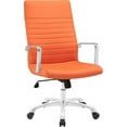 thumbnail image 2 of Modway Finesse Highback Leatherette Office Chair, Multiple Colors, 2 of 5
