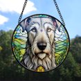 thumbnail image 7 of 89Bloom Irish Wolfhound Window Hanging Stained Glass, Irish Wolfhound Suncatchers for Windows Stained Glass, Stained Glass Dog suncatcher, Dog Stained Glass, 7 of 7