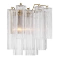 thumbnail image 5 of ADD-303-AG-CL Crystorama Lighting Addis - 2 Light Wall Sconce-14.5 Inch Tall and 14.5 Inch Wide-Aged Brass Finish-Clear Glass Color, 5 of 7