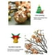 thumbnail image 5 of Injueey Navidad bayas artificiales flor rama sala de estar pared del dormitorio chimenea fiesta vacaciones árbol de Navidad decoración Blanco 10Conjunto, 5 of 6