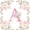 Pink White A, variant on Catabedysis Rustic Botanical Floral Zipper Twin Comforter Sets with Fitted Sheet and 2 Pillowcases,Pink Monogrammed P Design Zipper Bedding Set For Girls,Pink Reversible,4 Pieces