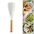 thumbnail image 1 of Cooking Utensils for Non Stick Silicone Kitchen Set with Short Wooden Handle | Heat Tools for Everyday Cooking, 1 of 6