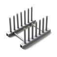 thumbnail image 3 of Kitchen Dishes Plate Storage Holder Pot Cover Kitchen Storage Stand Drain Rack, 3 of 7