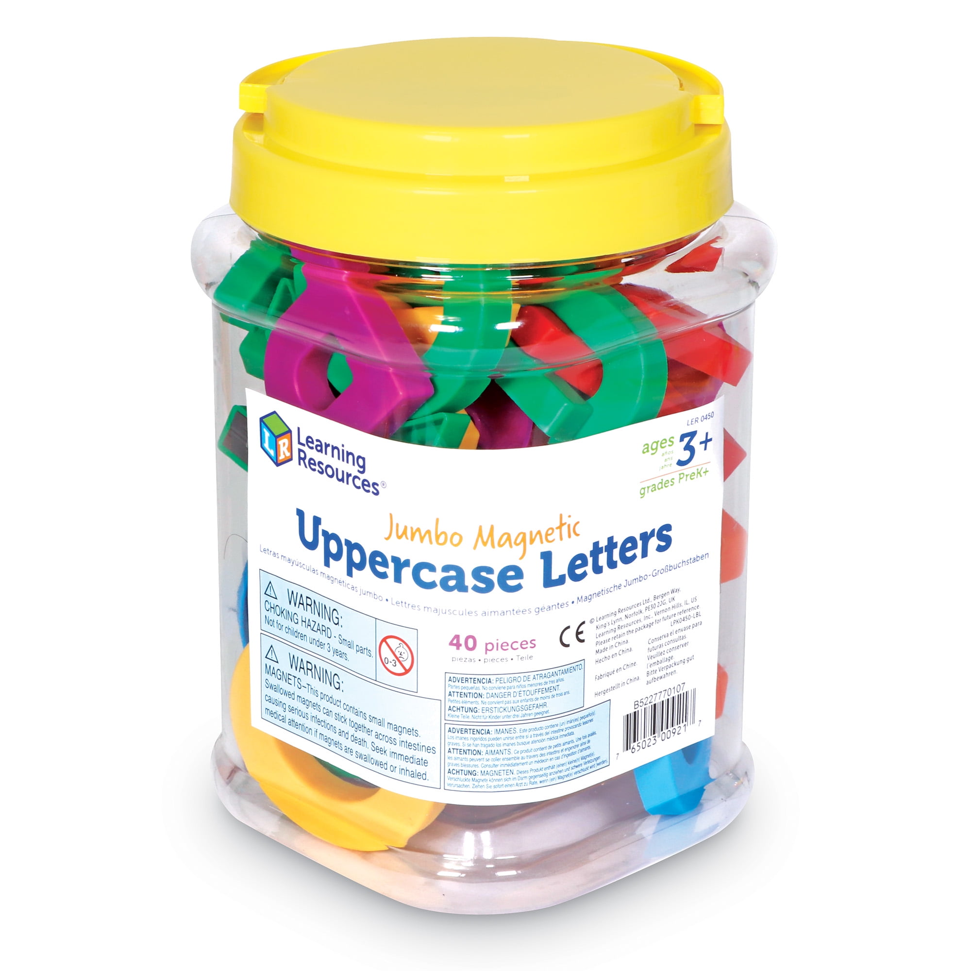 Learning Resources Jumbo Uppercase Letters, Preschool Toys