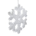 thumbnail image 3 of Northlight Tinsel Snowflake Christmas Window Decoration - 13.5", 3 of 3