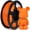 Orange, variant on iSANMATE 1KG High Speed PLA Filament, 1.75mm Black, 30-400mm/s Fast Printing, ±0.02mm, High Toughness, Low Warpage for FDM 3D Printers