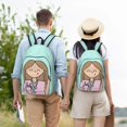 thumbnail image 5 of Mochila clásica Arco Iris Latino para Enfermera Hombres Mujeres Universidad, 5 of 5