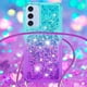 thumbnail image 4 of Funda para Samsung Galaxy A25 5G Brillantina Líquida Divertida Reluciente y con Cristales en Movimiento Cuerpo Cruzado con Cordón Ajustable, 4 of 5
