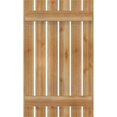thumbnail image 5 of 22 3/4"W x 38"H TimberCraft Six 3 3/8" Boards Spaced Board-n-Batten Shutters, Rough Sawn Western Red Cedar (Per Pair), 5 of 13